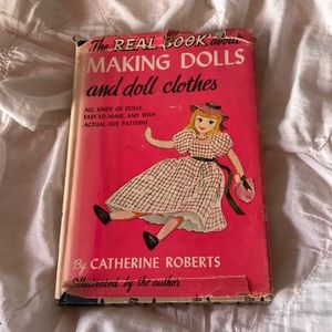 Vintage book on making dolls and doll clothes